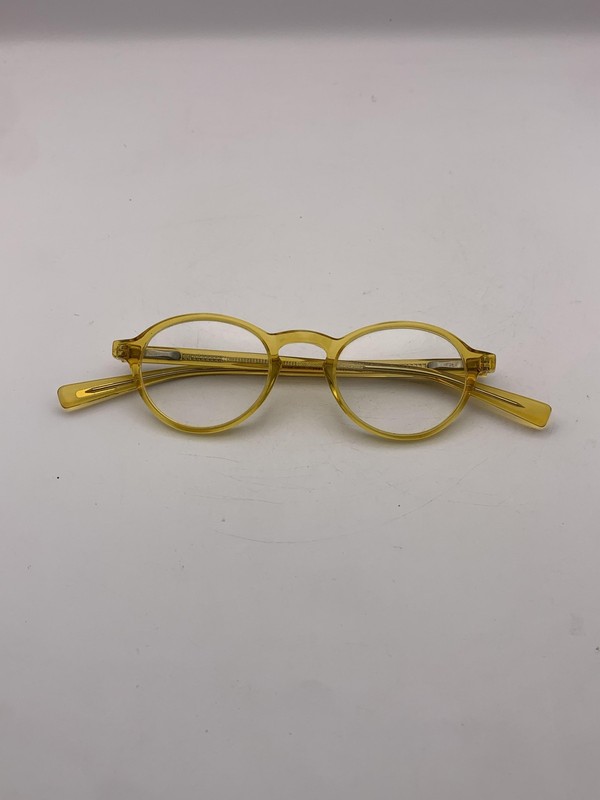 Eyebobs Reading Glasses Yellow Round Womens Clear Lens Acetate Frame +1.50 gallery