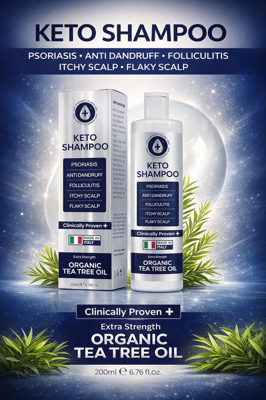 Pharmlitalia Psoriasis Anti Dandruff Shampoo 200ml Medicated Relief