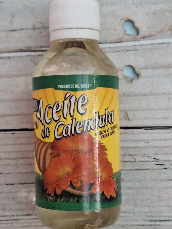 Aceite de Calendula - 100% Natural 120ml 4oz - Massage - Masaje