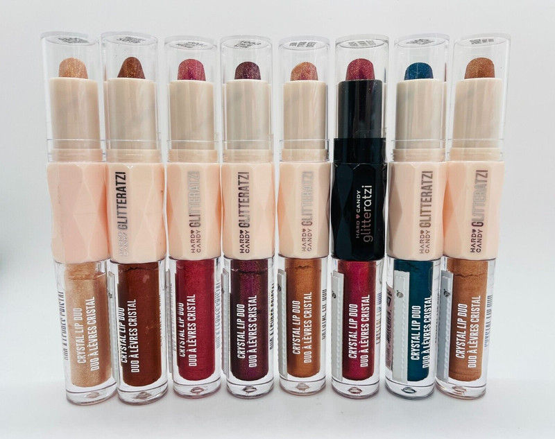 Hard Candy GLITTERATZI CRYSTAL LIP DUO, Full-Size ~ Choose Shade! Sealed!