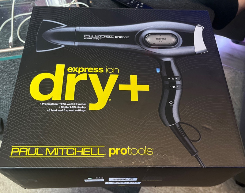 Paul Mitchell ProTools Express Ion Dry + Black Hair Dryer