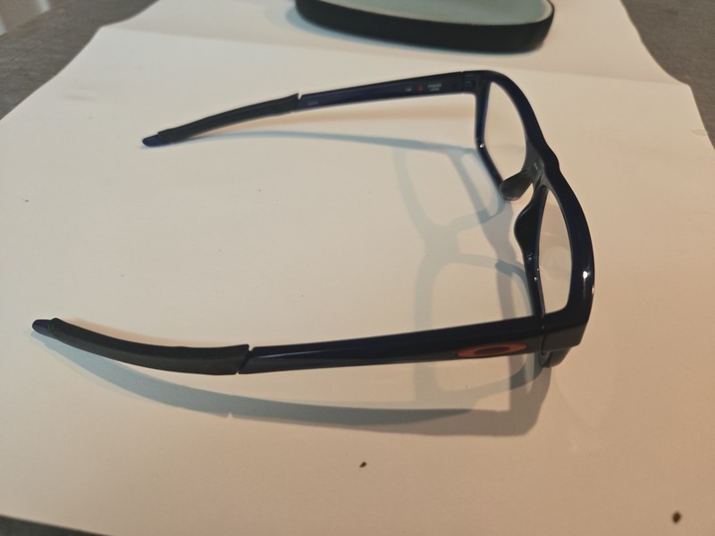 OAKLEY OX8089-0452 Chamfer MNP Midnight Blue Red Icons 52-17-140 Eyeglasses gallery