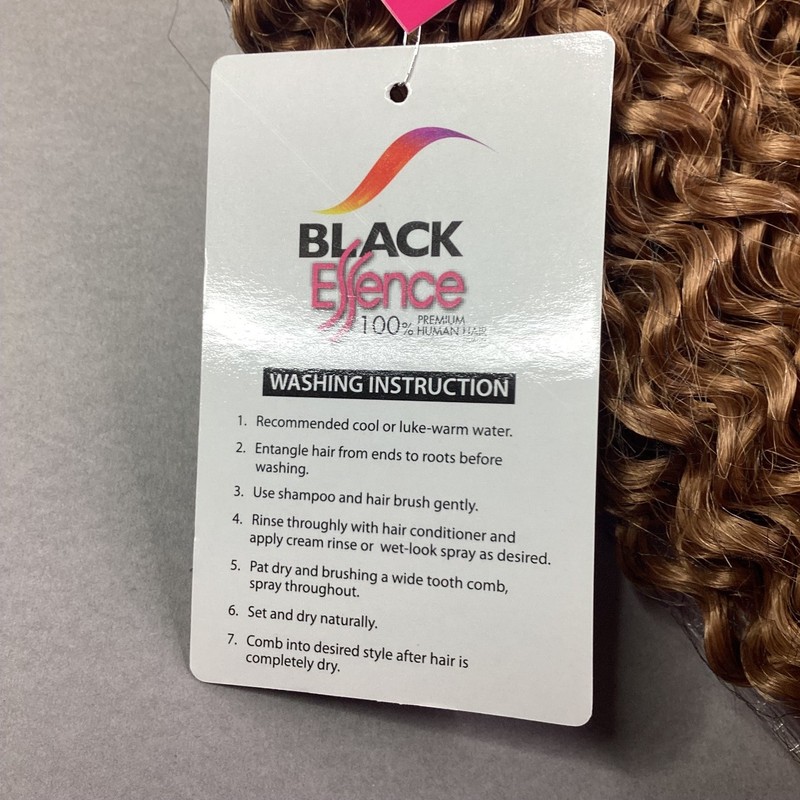 BLACK Essence Bohemian 14" Human Hair Extensions Color 27 Remy Touch gallery