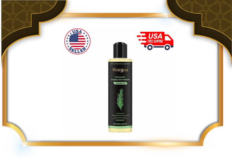 Tgideas Organic Rosemary Hair Growth Shampoo for Women and Men-Natural ThickeVie