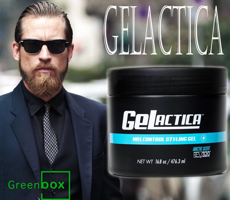 GELACTICA GEL 16.8OZ STRONG HOLD WATER BASE ORGANIC INGREDIENTS