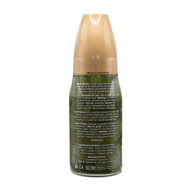 GUN OIL NATURAL Water Based Organic Personal Lubricant Long Lasting Sex Lube gallery