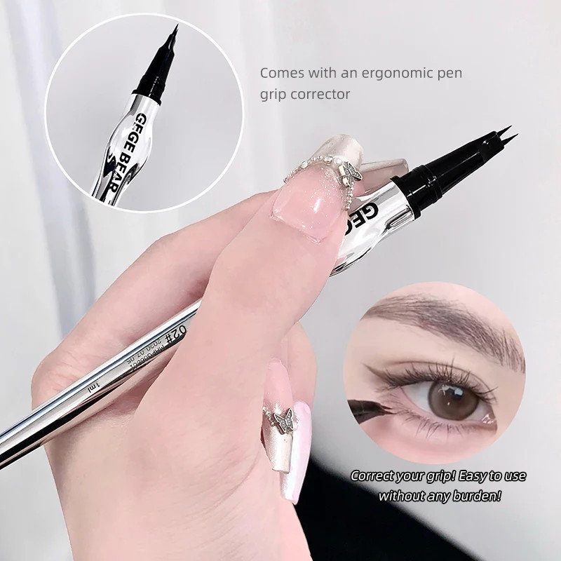 Two-Prong Eyebrow Pen For Women Gege Bear Long-lasting Natural Strokes Waterproo gallery