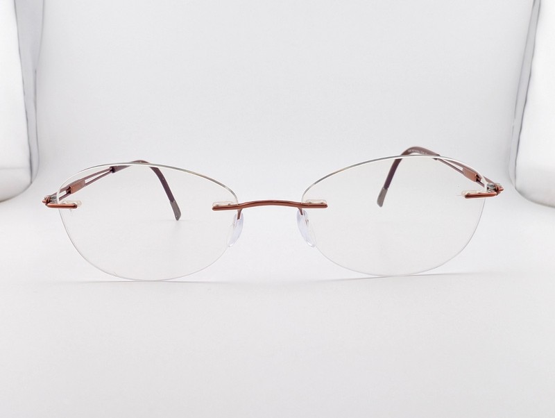 Silhouette Eyeglasses, Frames Only, 5521 70 2540, ..-17-135, Titanium, Austria gallery