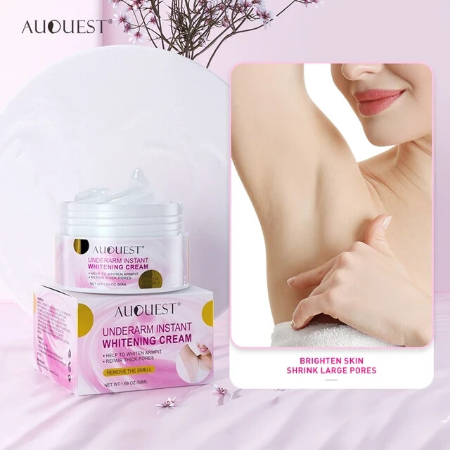 Whitening Cream for Underarms Instant 10 Seconds Dark Skin Armpit Lightening