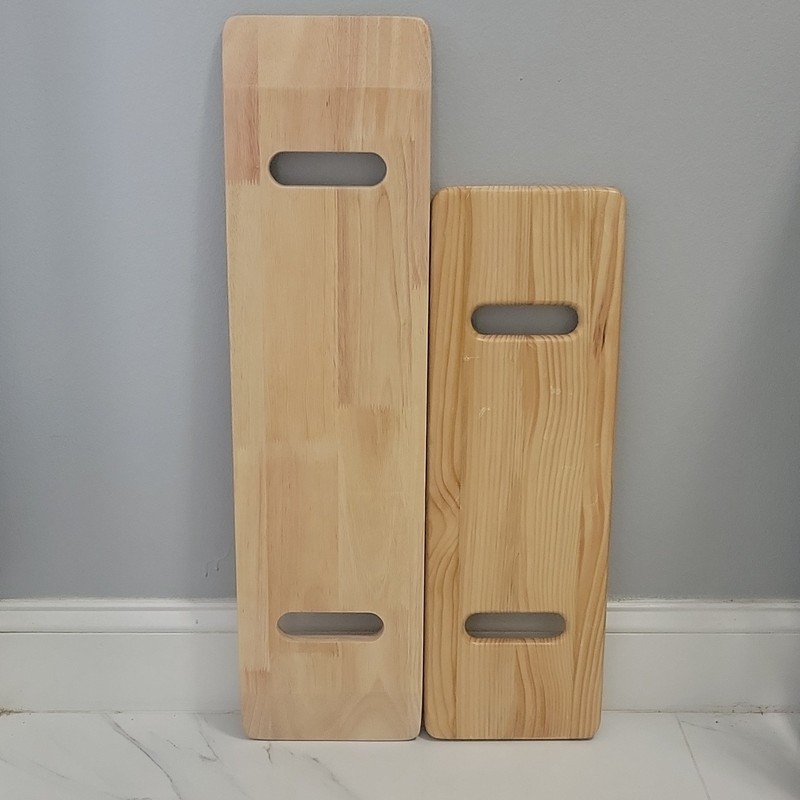 Medical Sliding Transfer Boards. (2) w/ Handles & different sizes