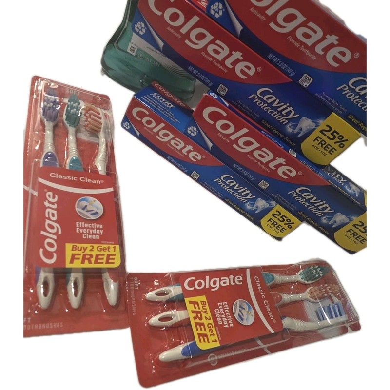 Colgate Cavity COMBO Pack Of 7 Total gallery