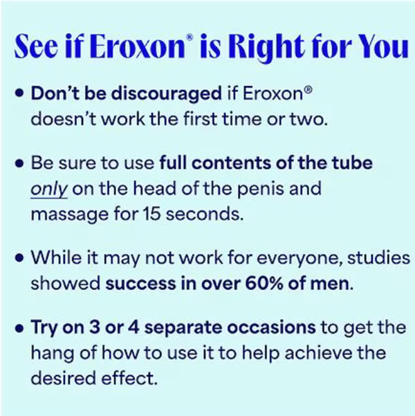 Eroxon Fast Acting [ get it goin' ] Gel 4 Single Dose Tubes Exp 11 / 27 gallery