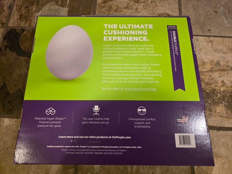 Purple® Double Seat Cushion- NEW gallery