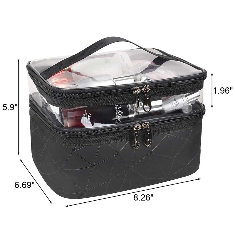 Professional Large Makeup Bag Cosmetic Case Storage Handle Organizer Travel Kit gallery