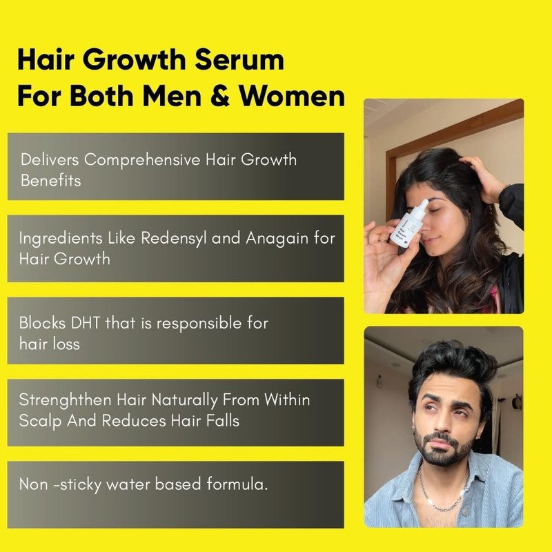 Hair Growth Serum with 3% Redensyl, 5% Capixyl, 4% Anagain, 3% Procapil & 3% Bai gallery