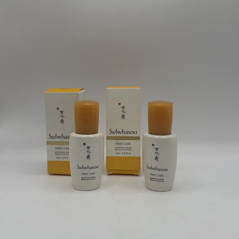 2 SULWHASOO FIRST CARE ACTIVATING SERUM VI 0.27 Oz / 8 ml NEW TRAVEL SIZE!!!