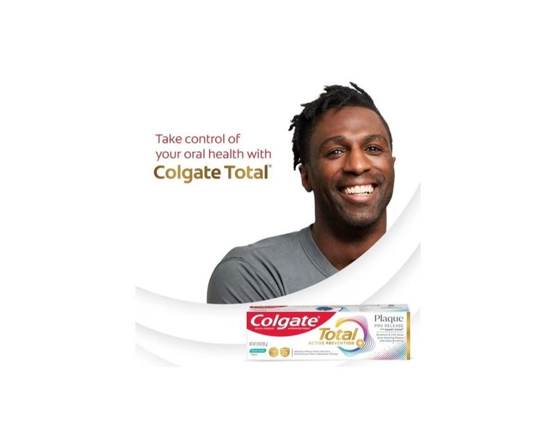 ✅Colgate Total Plaque Pro Release Fresh Mint Whitening Toothpaste 3oz gallery
