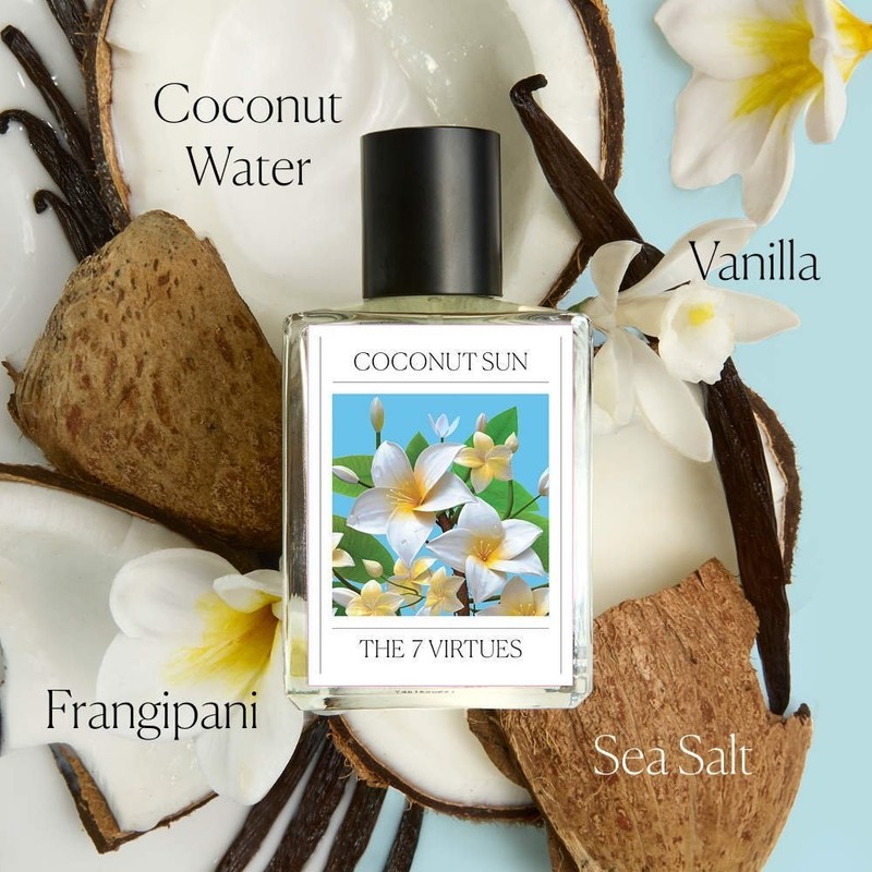 The 7 Virtues Authentic Coconut Sun Eau de Parfum 2 sizes gallery