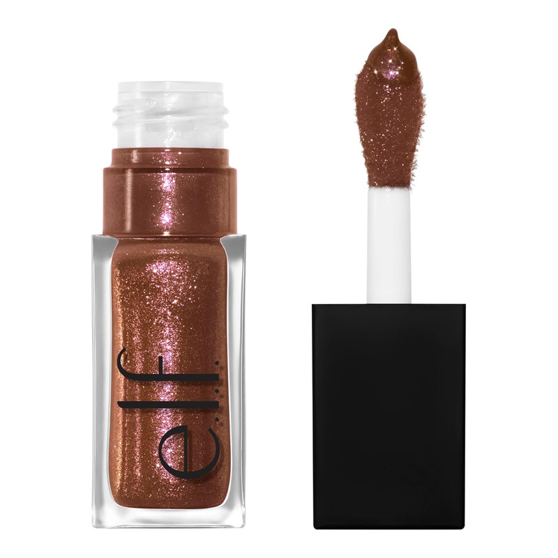 E.L.F. Glow Reviver Lip Oil, Nourishing and Hydrating with High-Shine Glimmer Fi gallery
