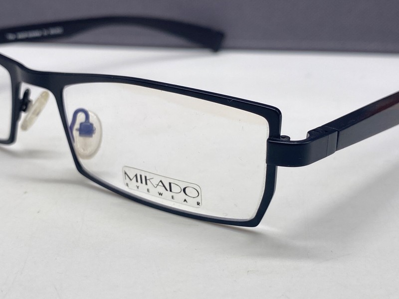 Men Eyeglasses Frames Black Wood Full Rim W07-1 NP: 270€