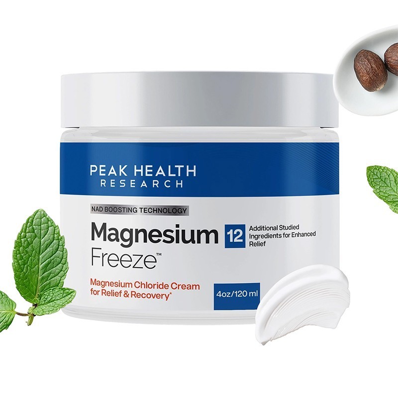 Magnesium Freeze - Topical Magnesium Cream With Niacinamide For Joints, Low Back gallery