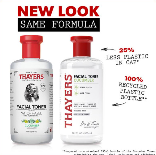 3 Pack Thayers Facial Toner Witch Hazel Cucumber Aloe Vera Alcohol-Free 8.5 oz gallery