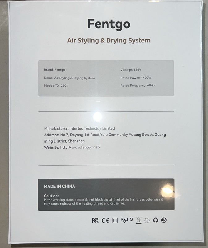 Fentgo Air Styling/Drying System Fast Drying Power 4 in 1 Styler FACTORY SEALED gallery