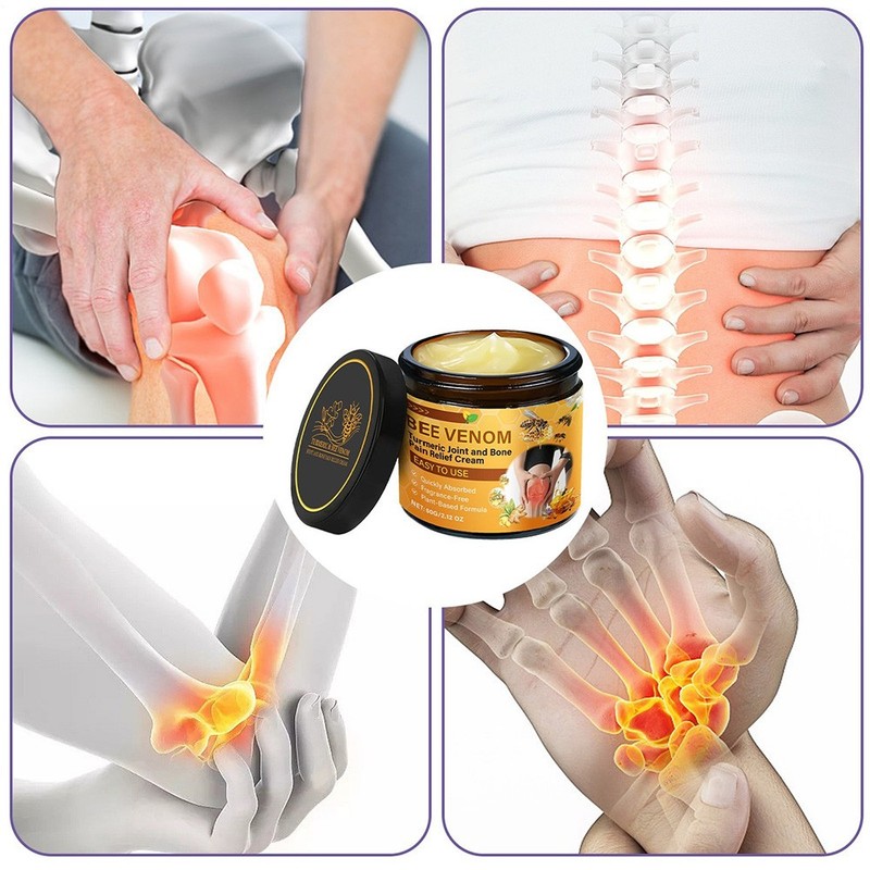 Bee Venom Joint and Bone Therapy Cream 60g Bone Relief Bee Venom Cream gallery