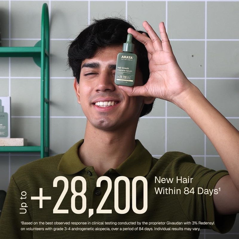 Hair Growth Serum (30ml) with 3% Redensyl, 3% Procapil, 5% Kopexil & Rice water. gallery