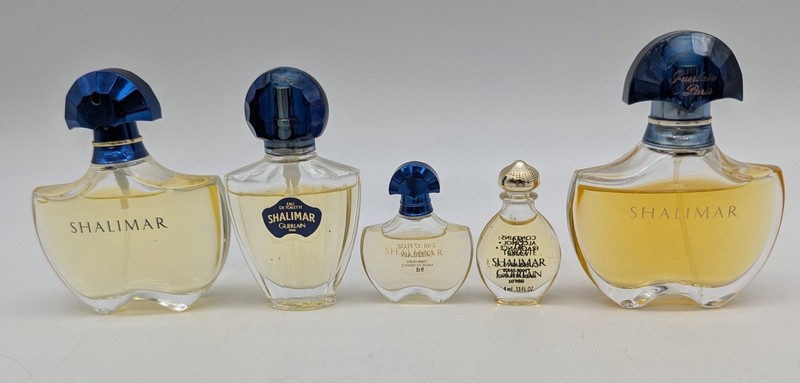 Guerlain Shalimar Eau De Toilette & Parfum LOT – Approximately 84 ml