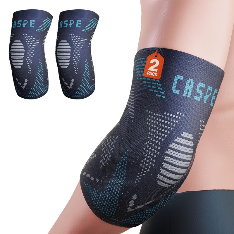 2 Pcs Elbow Brace Compression Support Sleeve Fit Arthritis Tendonitis Joint Pain gallery