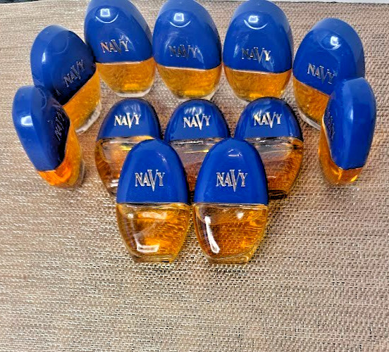 NAVY Perfume Splash 0 .3 fl oz / 9 ML by Dana Perfumes ( pack of 12)