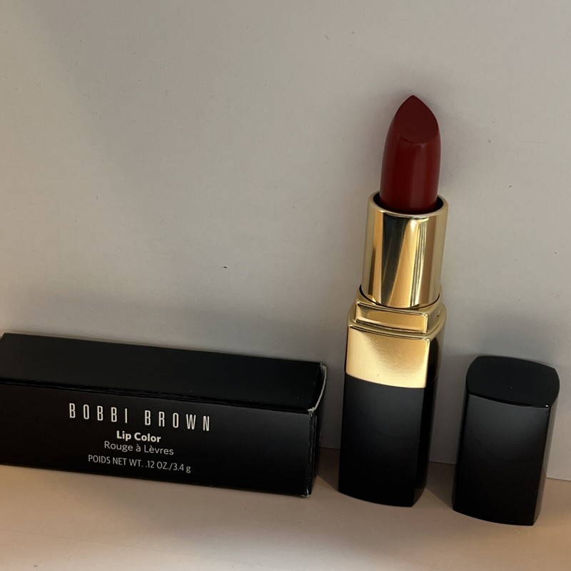 Bobbi Brown Lip Color Lipstick 10 RED Full Size & Boxed Discontinued Rare