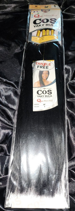 Milky Way 100% Human Hair Master Mix Braiding Hair 16″ or 18″ Pick your Color
