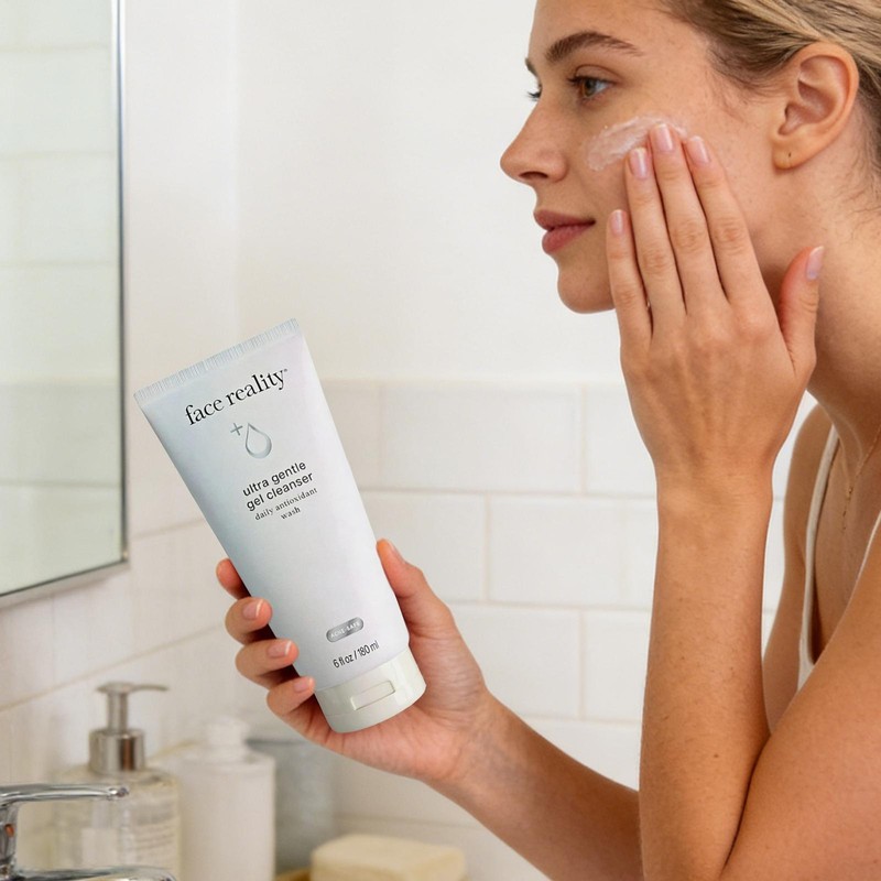 Face Reality Ultra Gentle Gel Cleanser Daily Antioxidant Wash 6 oz / 180 ml NEW gallery