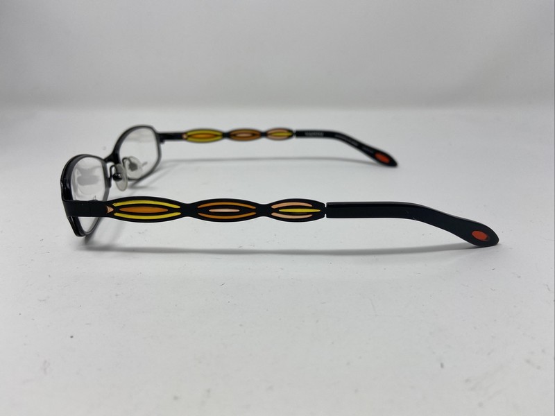 VANNI Eyeglasses Frames V9501 301 50-17-135 Matte Black/Orange Full Rim HB83 gallery