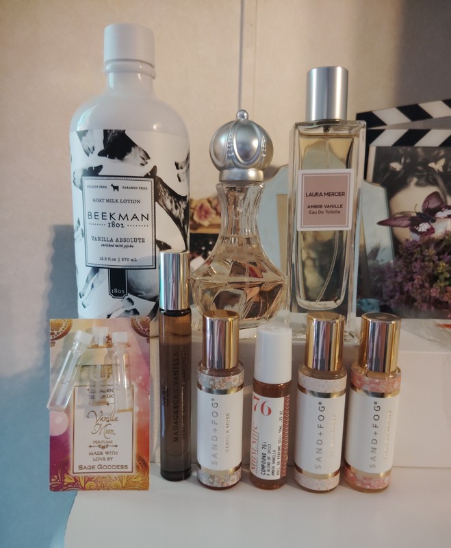 New All Vanilla Perfume + Fragrance Oils Bundle Lot Laura Mercier Beekman Nest + gallery