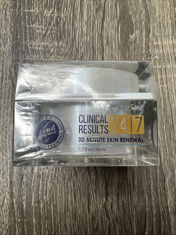 Clinical Results 24/7 3D Minute Skin Renewal 1.7 FL. Oz./50 mL New Sealed