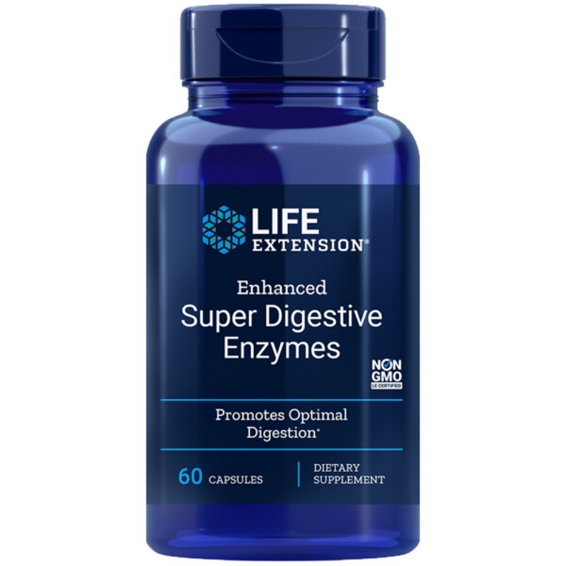 Enhance 60 super digestive enzymes to extend the lifespan of protease/amylase-