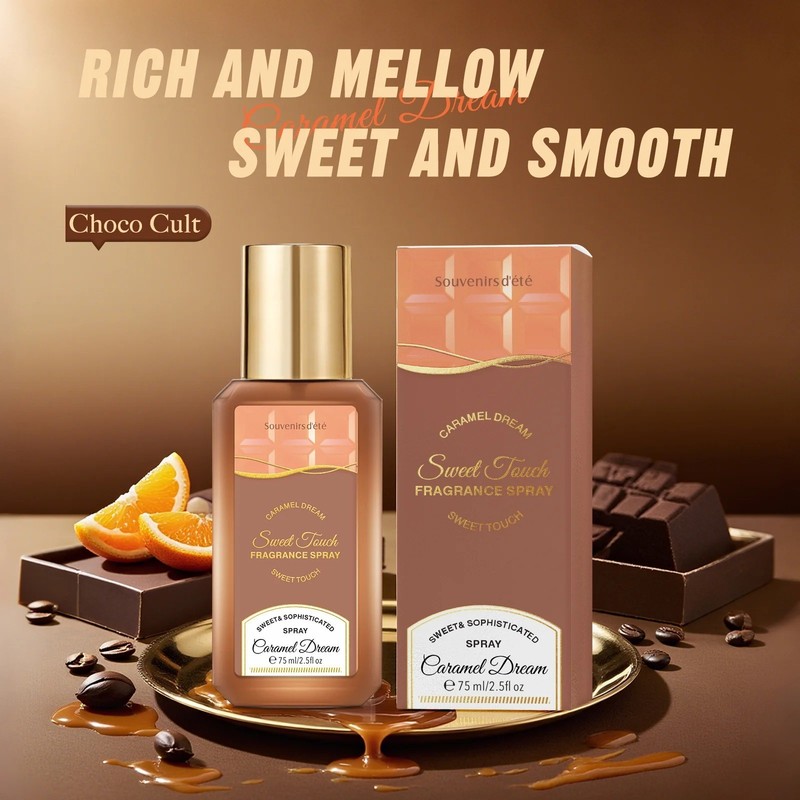 Caramel Dream Perfume 75ML Unisex Gourmand Fragrance Vanilla Chocolate EDT
