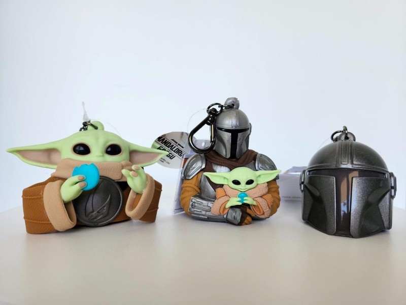 Star Wars The Mandalorian & Grogu Pocketbac Sanitizer Holder 3 Set Sound Light