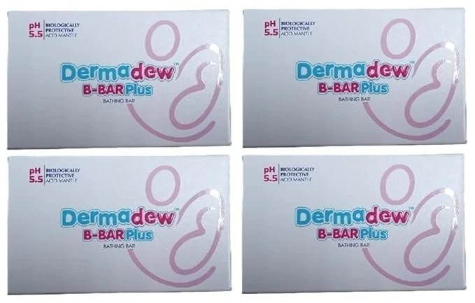 H & H Dermadew B-Bar Plus Soap - 75 gm, Pack Of 4 gallery