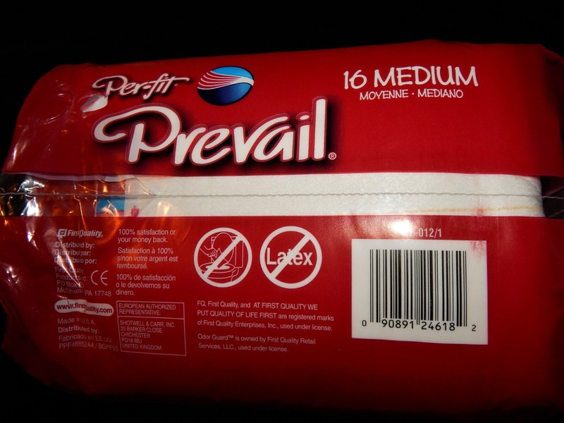New Adult Briefs, NEW PREVAIL PER-FIT ADULT UNDERWARE, Size Medium, Pack Of 16 gallery