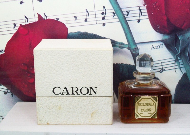 Caron Bellodgia Extrait / Perfume 1.161 FL. OZ. With Box. Vintage.