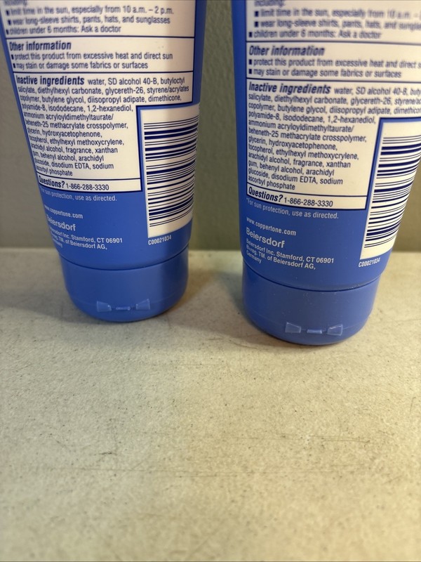 2 Coppertone Complete SPF 50 Water Resistant Sunscreen Lotion 7 fl oz Each gallery