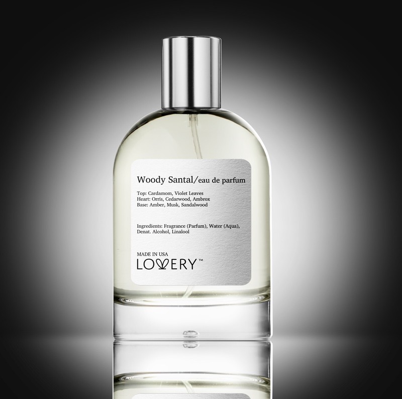 Woody Santal Eau de Parfum, Made in USA, 3.4 oz, Inspired by Santal 33, New gallery