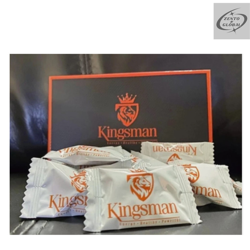 Kingsman Candy Supplement for Men Boost Energy Reduce Fatigue 12 pcs Free Ship gallery