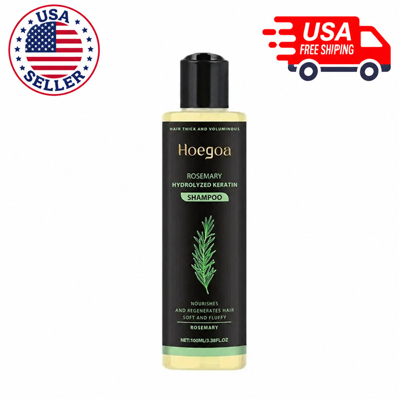 Tgideas Organic Rosemary Hair Growth Shampoo for Women and Men-Natural ThickeVie