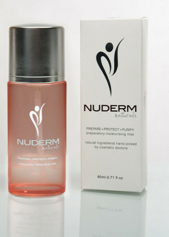 3 Bottles of Nuderm Preparatory Moisturising oil