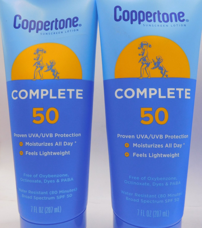 4PK Coppertone Complete 50 Sunscreen Lotion 7Fl Oz EACH Exp: 3/28+ New & Unused gallery
